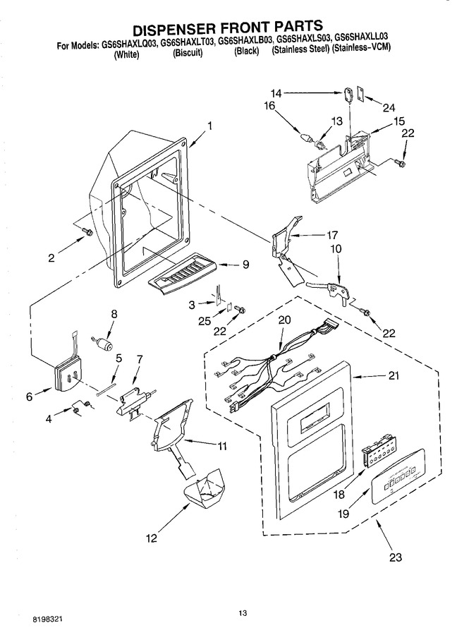 Diagram for GS6SHAXLT03