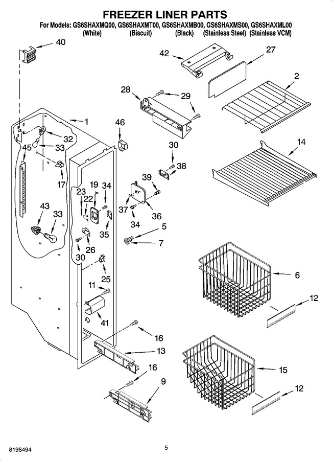 Diagram for GS6SHAXMQ00