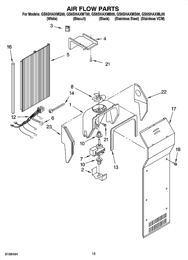 Diagram for GS6SHAXMQ00