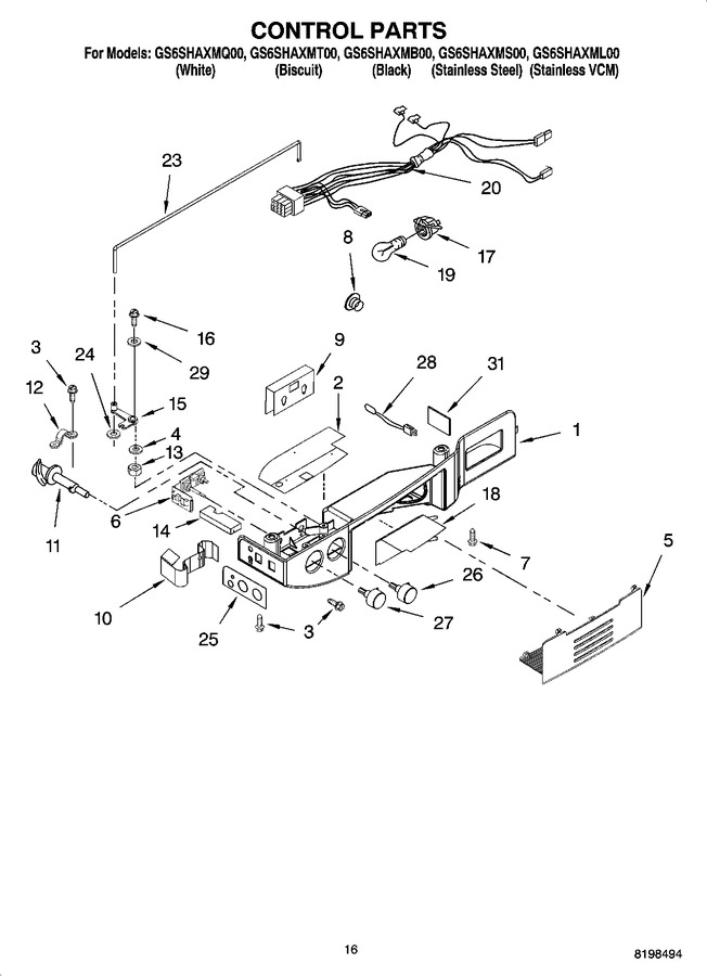 Diagram for GS6SHAXMQ00