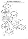 Diagram for 03 - Refrigerator Shelf Parts