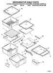 Diagram for 03 - Refrigerator Shelf Parts