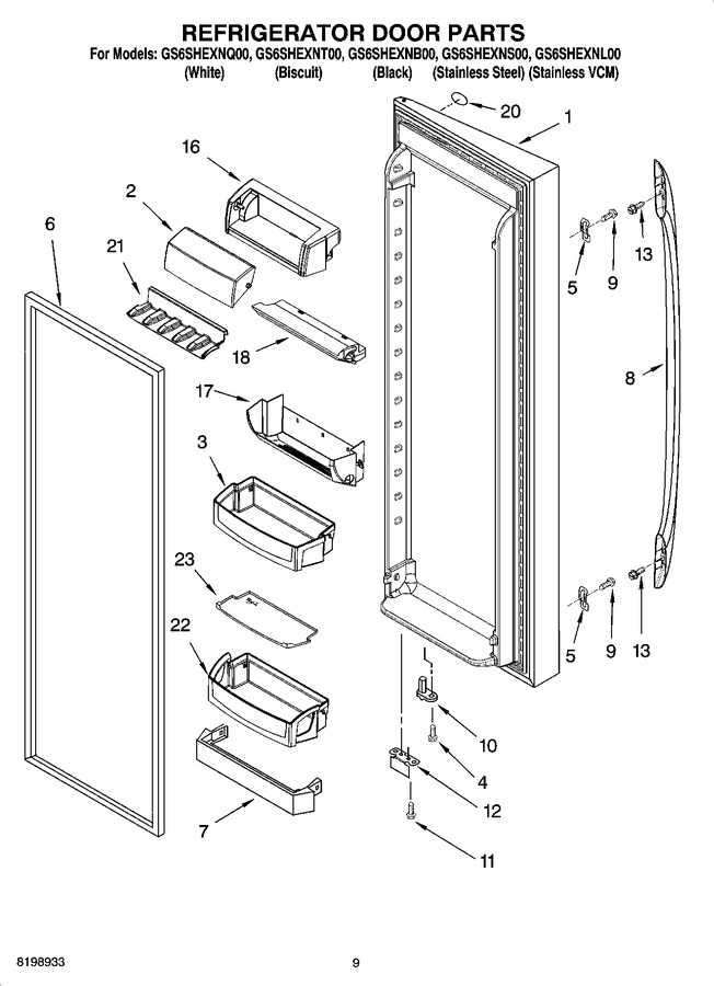 Diagram for GS6SHEXNT00