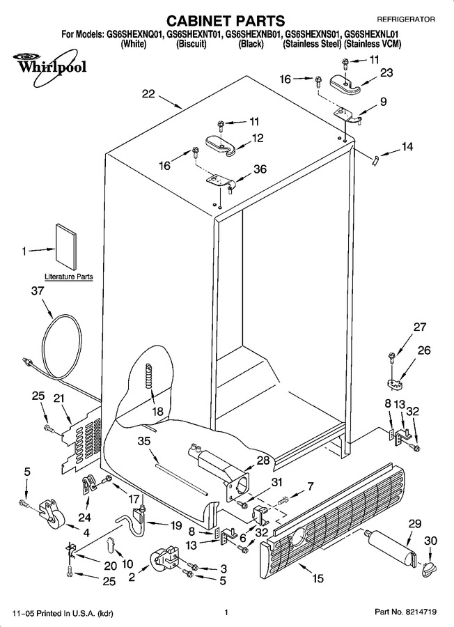 Diagram for GS6SHEXNB01