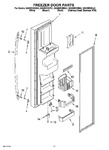 Diagram for 07 - Freezer Door Parts