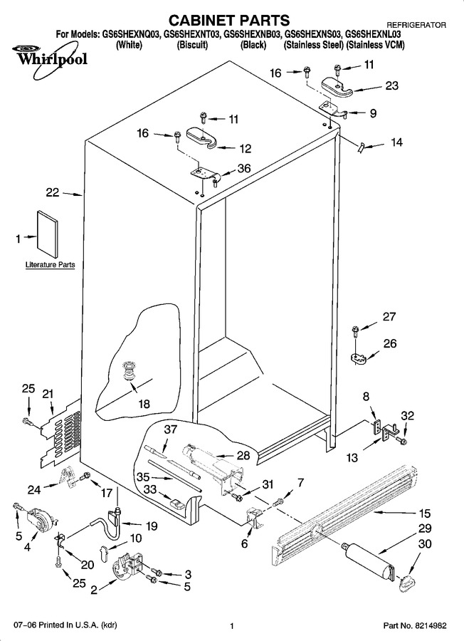 Diagram for GS6SHEXNL03