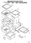 Diagram for 03 - Refrigerator Shelf Parts