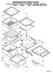 Diagram for 03 - Refrigerator Shelf Parts