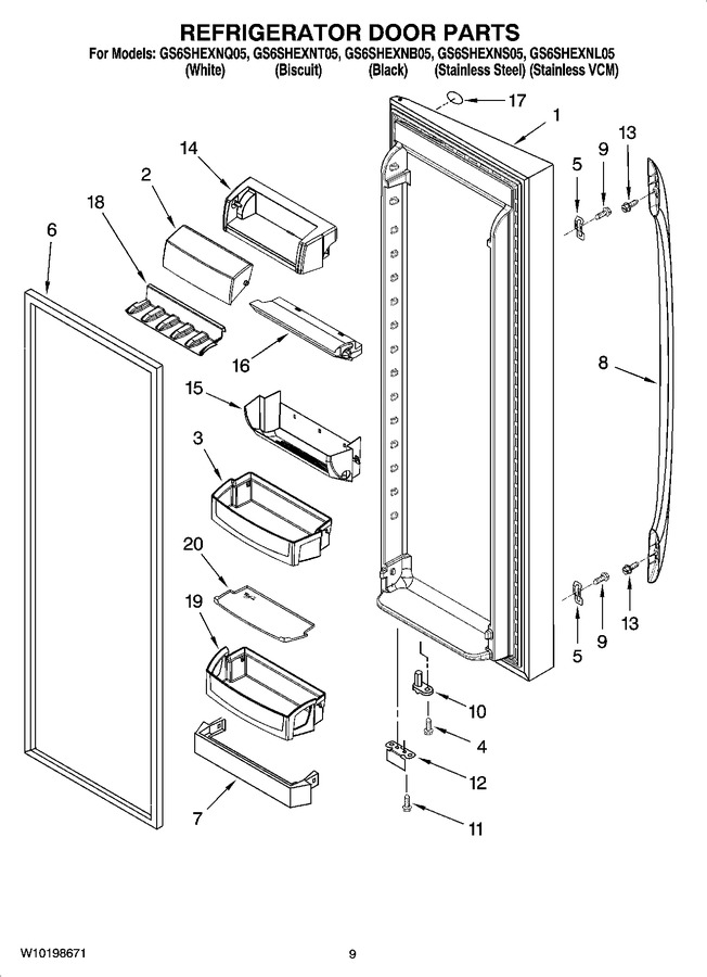 Diagram for GS6SHEXNT05