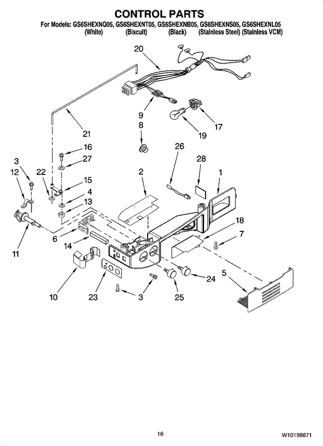 Diagram for GS6SHEXNB05