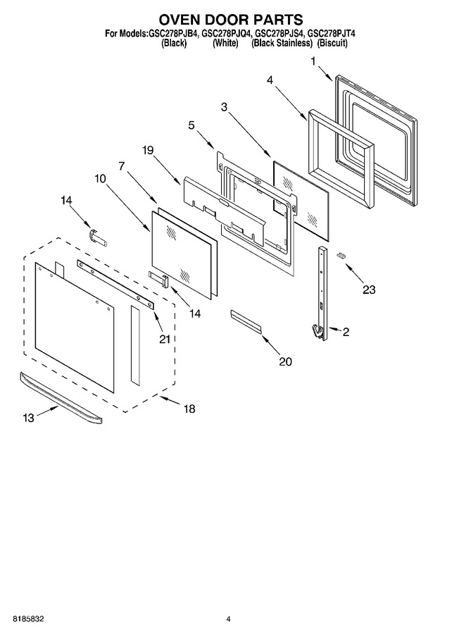 Diagram for GSC278PJT4