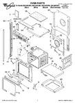 Diagram for 01 - Oven Parts