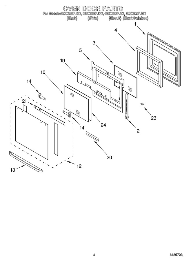 Diagram for GSC308PJQ2