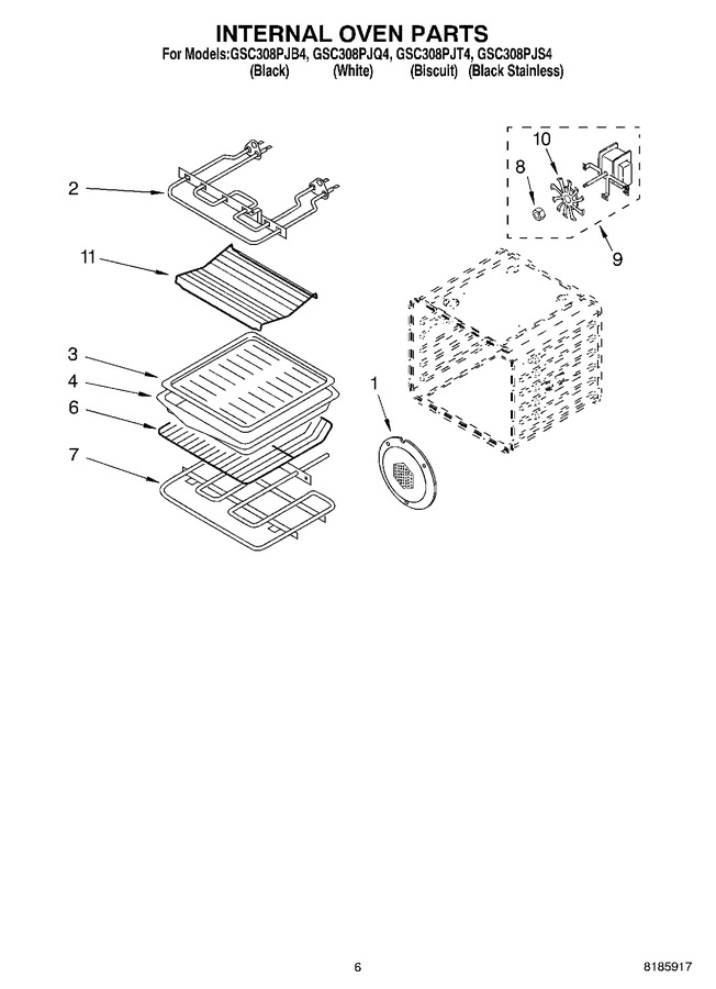 Diagram for GSC308PJS4