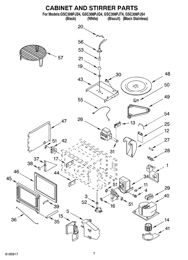 Diagram for GSC308PJQ4