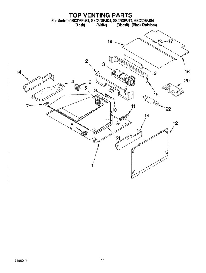 Diagram for GSC308PJS4