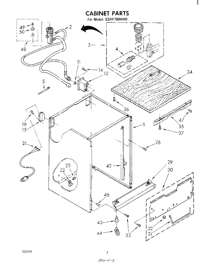 Diagram for GSHF7804W0