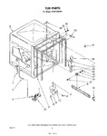 Diagram for 04 - Tub, Literature And Optional