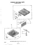 Diagram for 05 - Dishrack And Panel