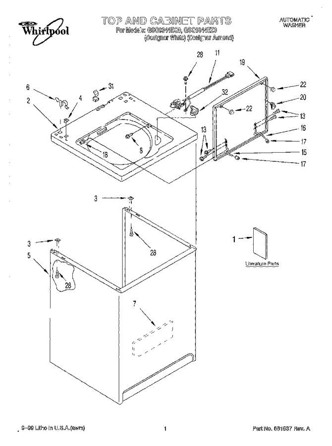 Diagram for GSQ9344EZ0