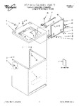 Diagram for 01 - Top And Cabinet, Literature