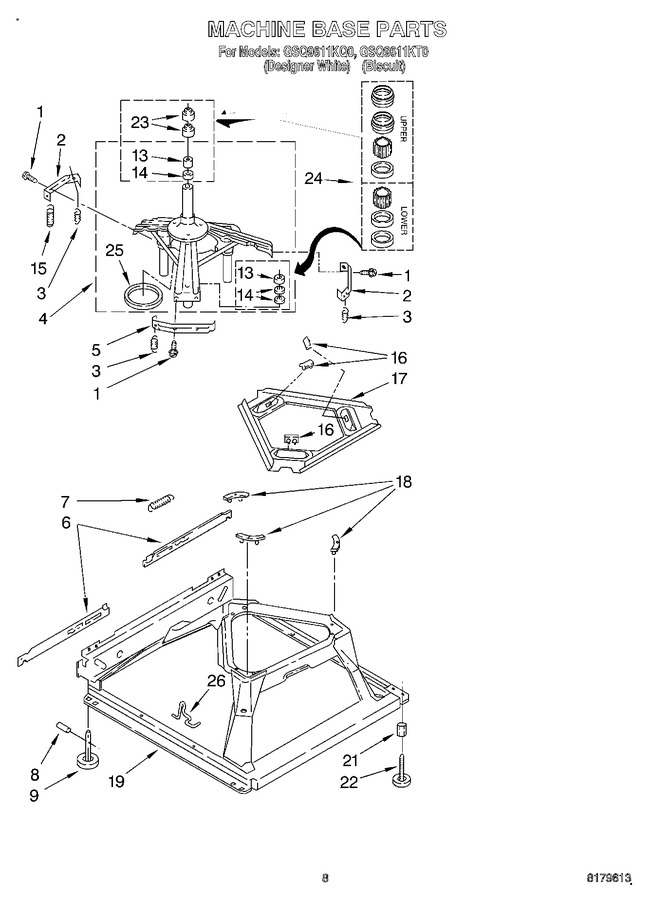 Diagram for GSQ9611KQ0