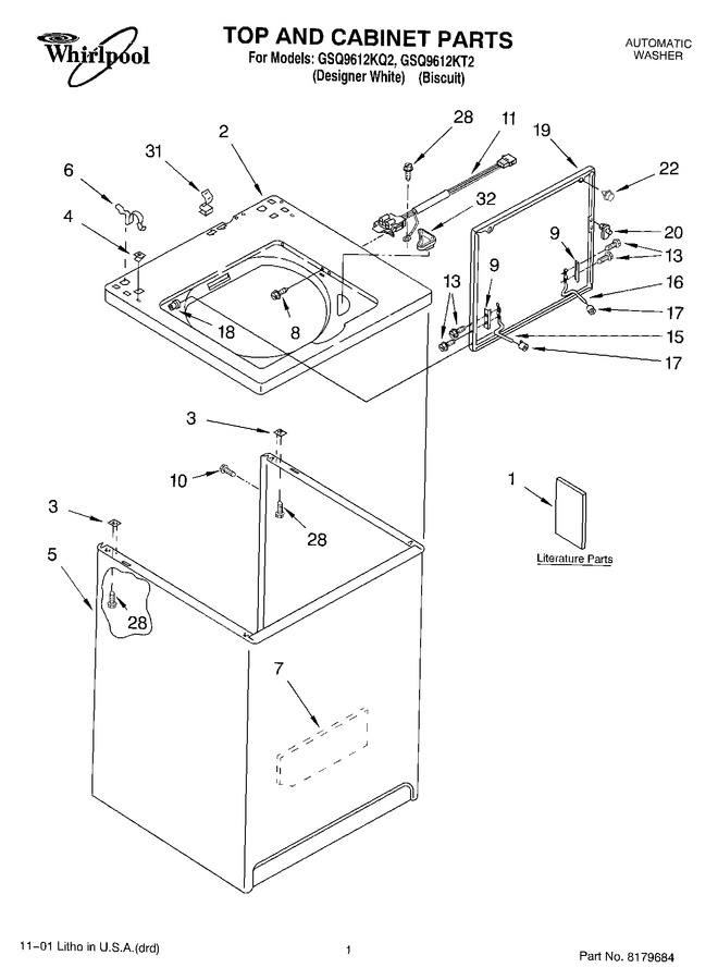 Diagram for GSQ9612KT2