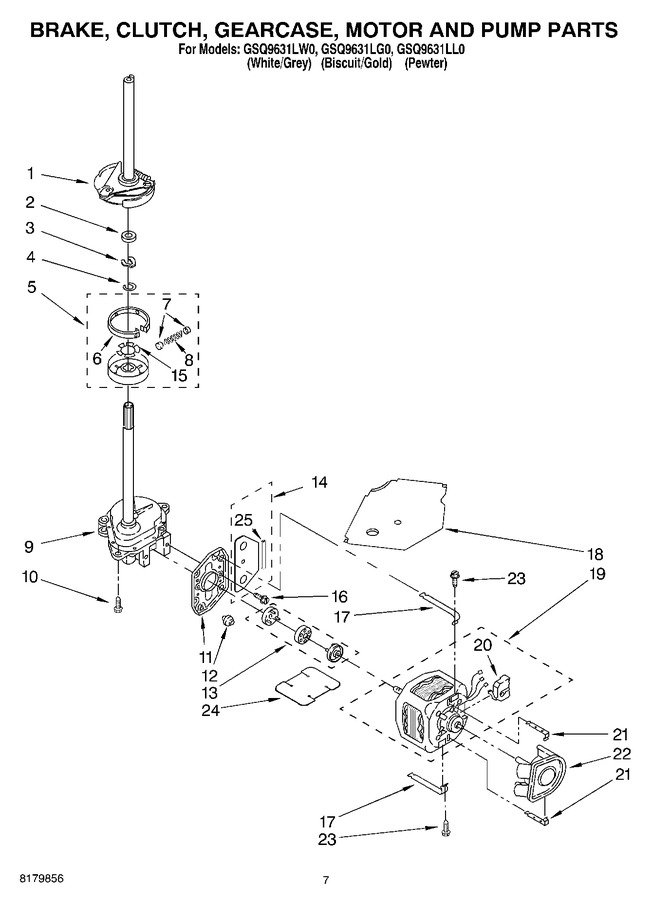 Diagram for GSQ9631LG0