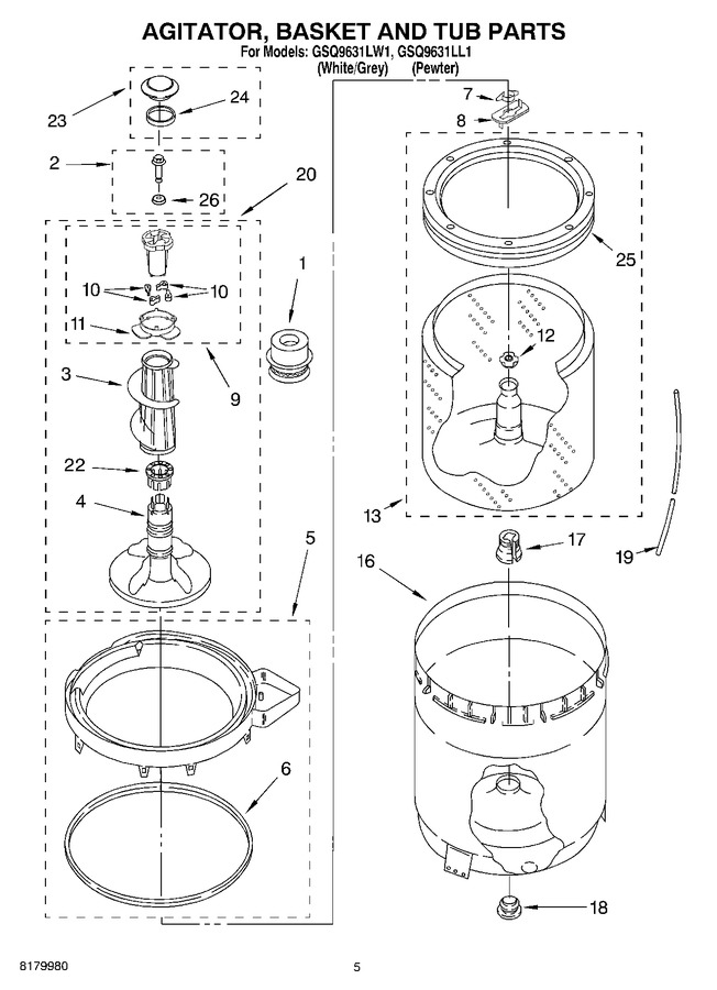 Diagram for GSQ9631LL1