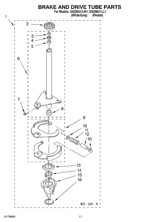 Diagram for GSQ9631LL1