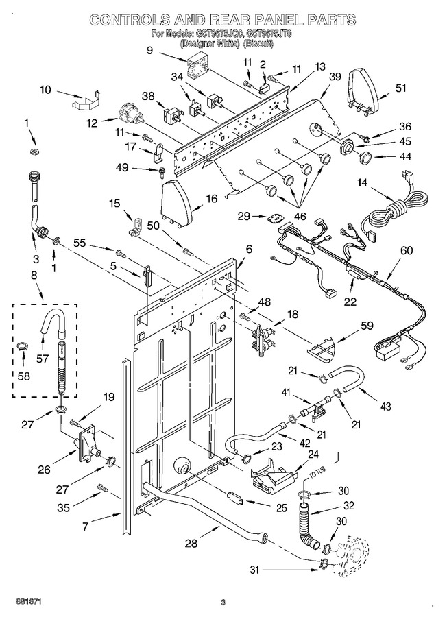 Diagram for GST9675JT0