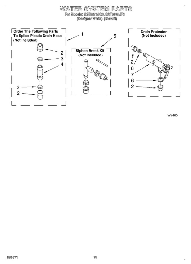 Diagram for GST9675JQ0