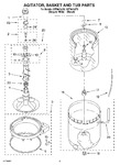 Diagram for 03 - Agitator, Basket And Tub