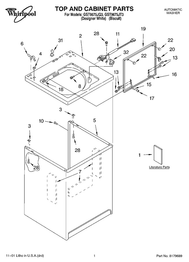 Diagram for GST9675JQ3