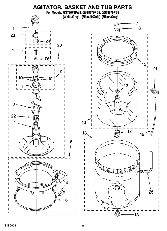 Diagram for GST9679PB3