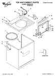 Diagram for 01 - Top And Cabinet Parts