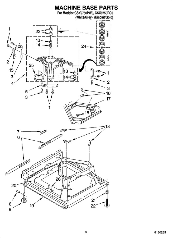 Diagram for GSX9750PW0