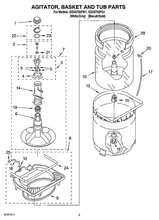 Diagram for GSX9750PG1