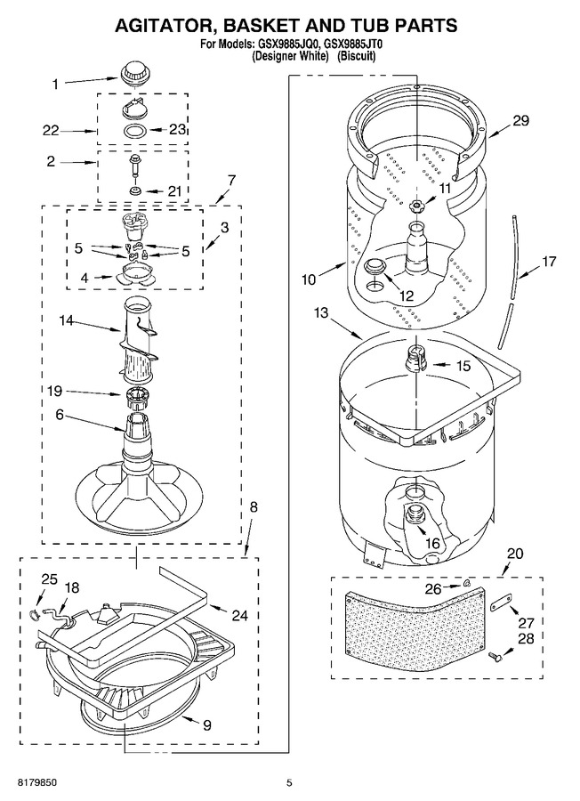 Diagram for GSX9885JT0