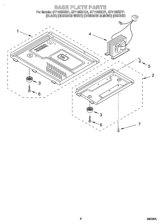 Diagram for GT1195SHT1