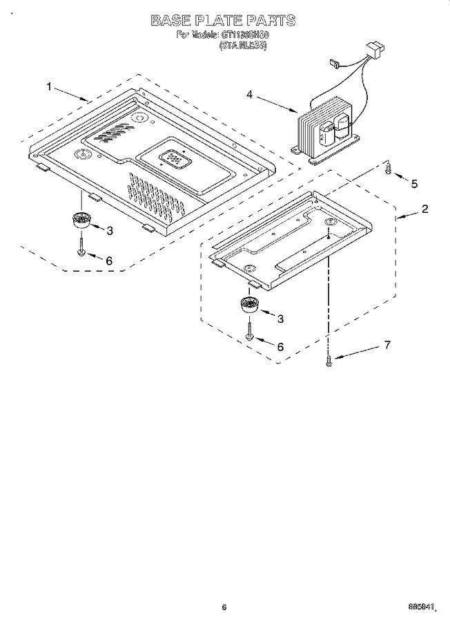 Diagram for GT1196SHS0