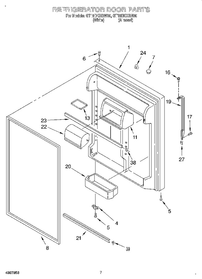 Diagram for GT19DKXGW00