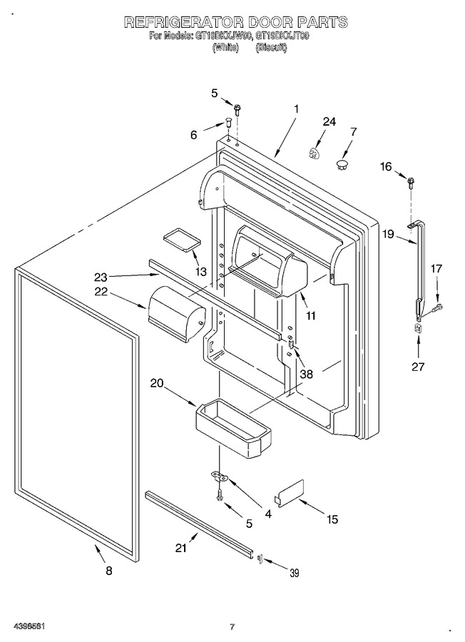 Diagram for GT19DKXJW00