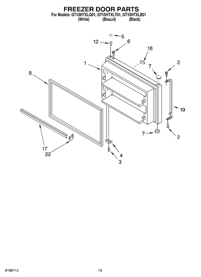 Diagram for GT1SHTXLB01