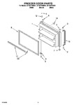 Diagram for 07 - Freezer Door Parts