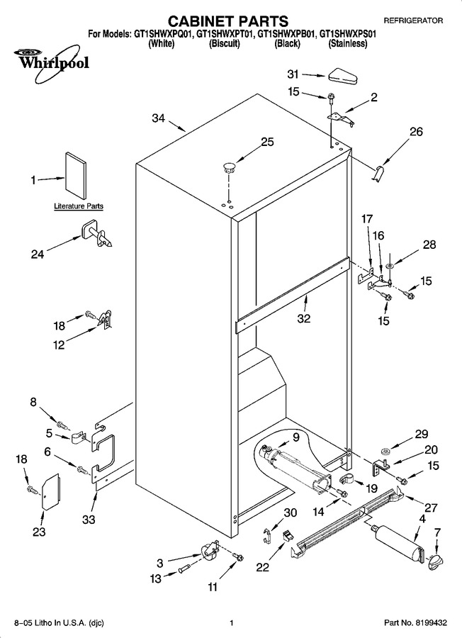 Diagram for GT1SHWXPT01