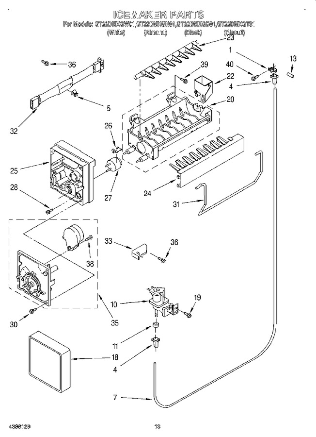 Diagram for GT22DMXGT01