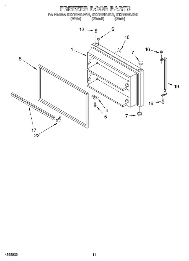 Diagram for GT22DMXJT01