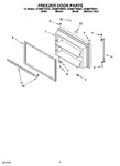 Diagram for 07 - Freezer Door Parts