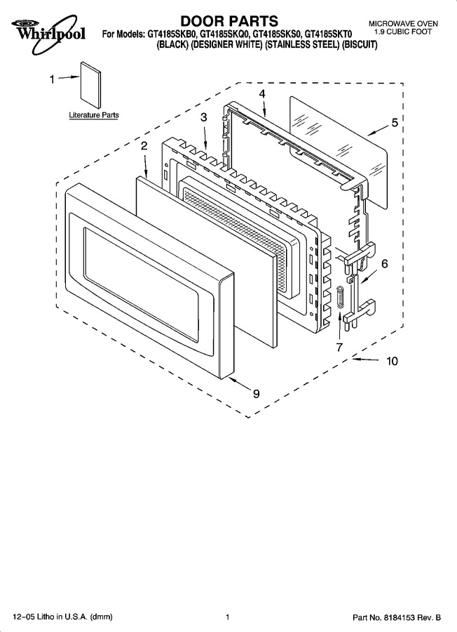 Diagram for GT4185SKB0